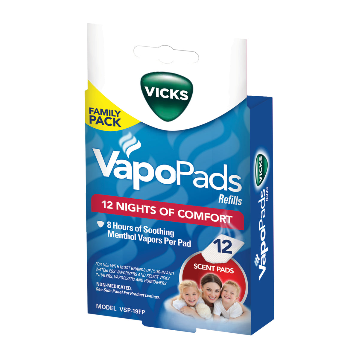 VICKS VapoPads 12pk