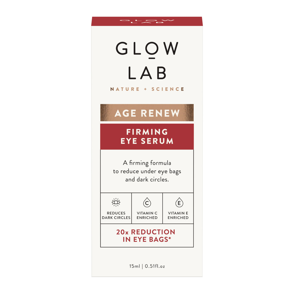 GLOW LAB Age Renew Firm Eye Serum 15ml