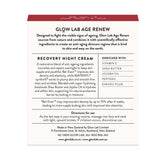 Glow Lab Age Renew Recovery Night Cream 50 g