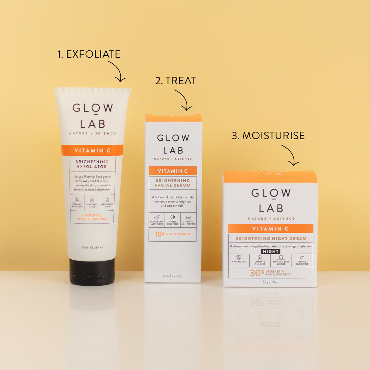 GLOW LAB Bright Facial Serum 30ml