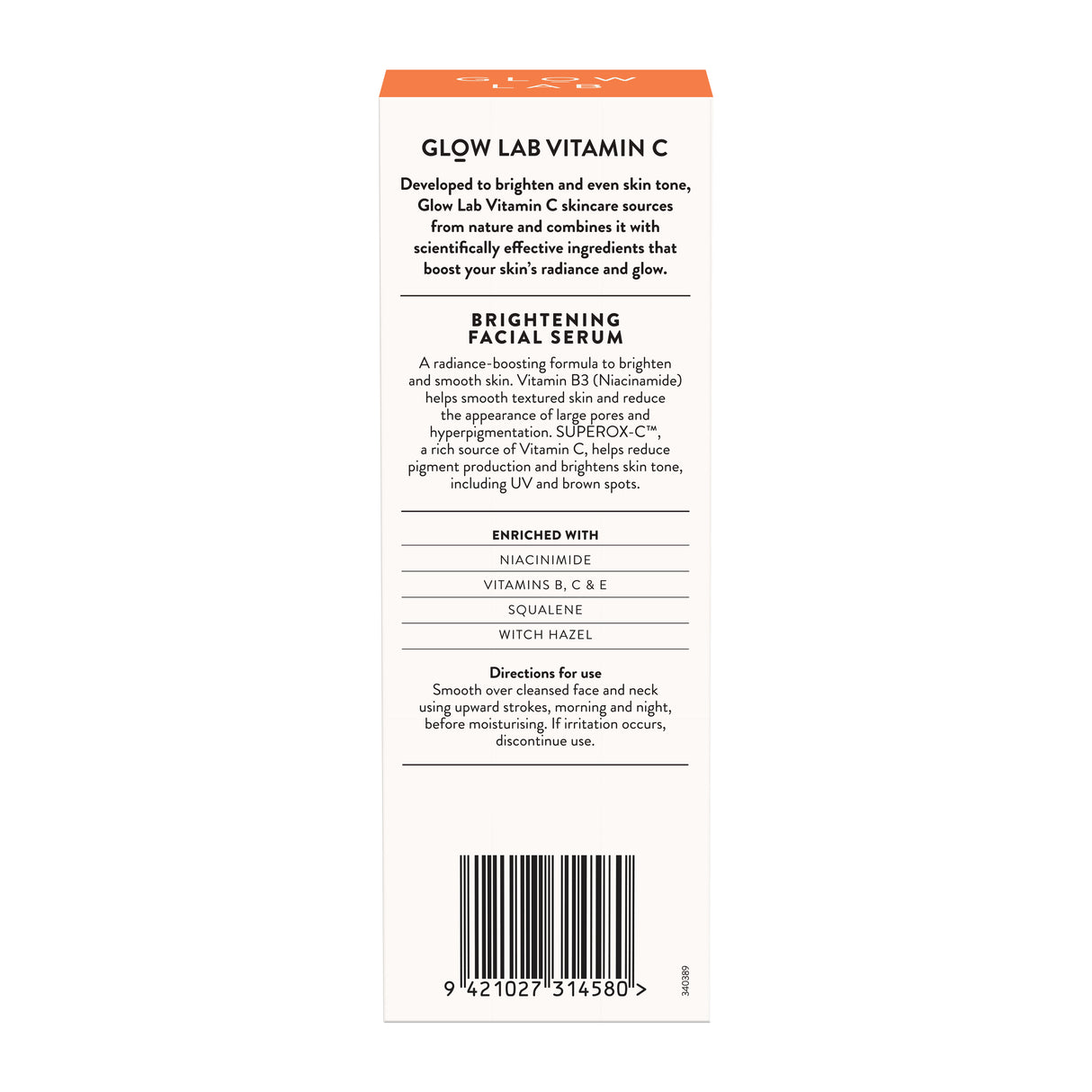 GLOW LAB Bright Facial Serum 30ml