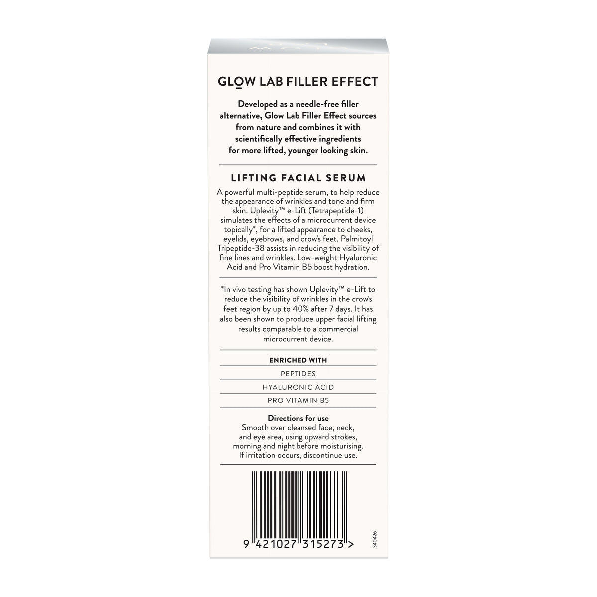 GLOW LAB Filler Effect Serum 30ml