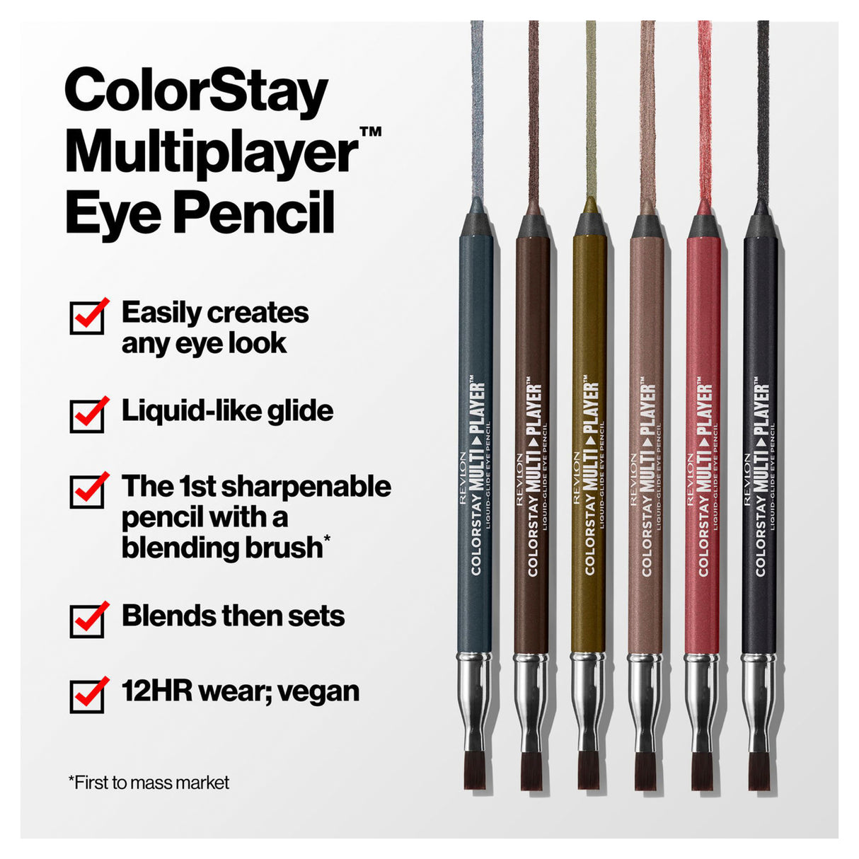 Revlon Colorstay MP Liquid Glide Eyeliner Qn/Hearts