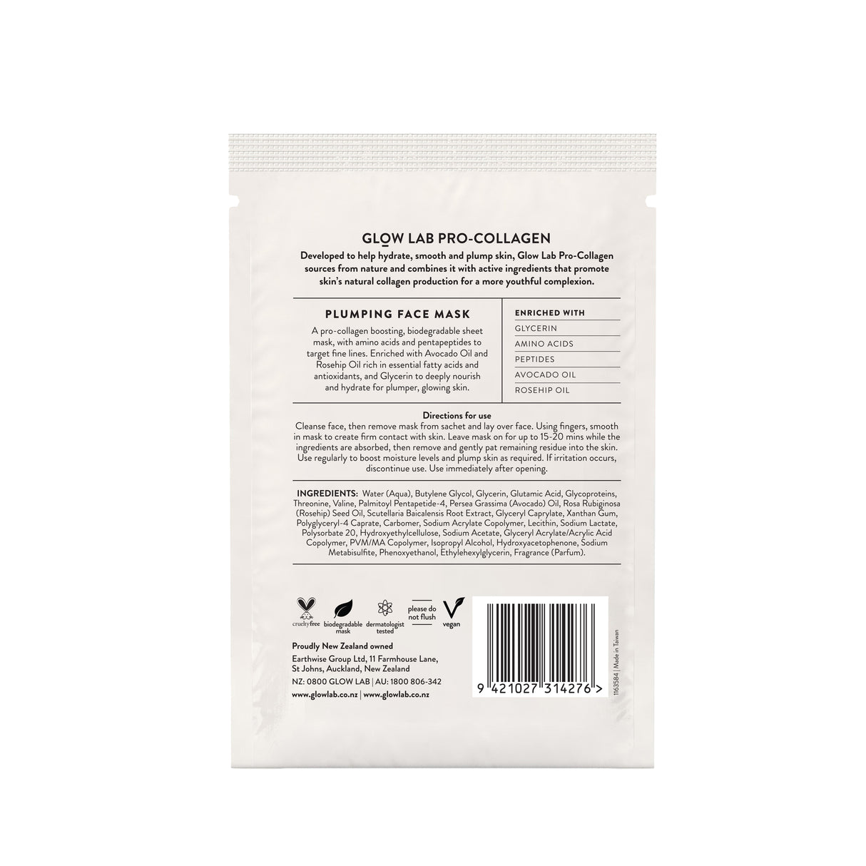 Glow Lab Pro Collagen Face Mask 25 mL