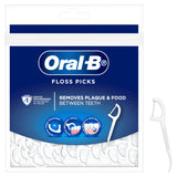 ORAL B Floss Picks Nonflav Wht 75pk