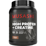 MUSASHI High Protein + Creatine Chocolate 900g