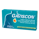 Gaviscon Chewable Tablets Peppermint Heartburn & Indigestion Relief 24 Pack