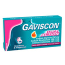 Gaviscon Dual Action Heartburn and Indigestion Relief Mixed Berry Flavour 16 Tablets
