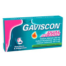Gaviscon Dual Action Chewable Tablets Peppermint Heartburn & Indigestion Relief 16 Pack