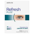 Refresh Plus Lubricant Eye Drops 30x0.4ml