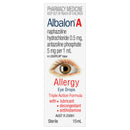 Albalon A Allergy Eye Drops 15mL