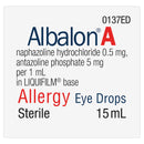 Albalon A Allergy Eye Drops 15mL