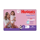 Huggies Ultra Dry Nappy Pants Girl Size 6 (15kg & over) 28 Pack