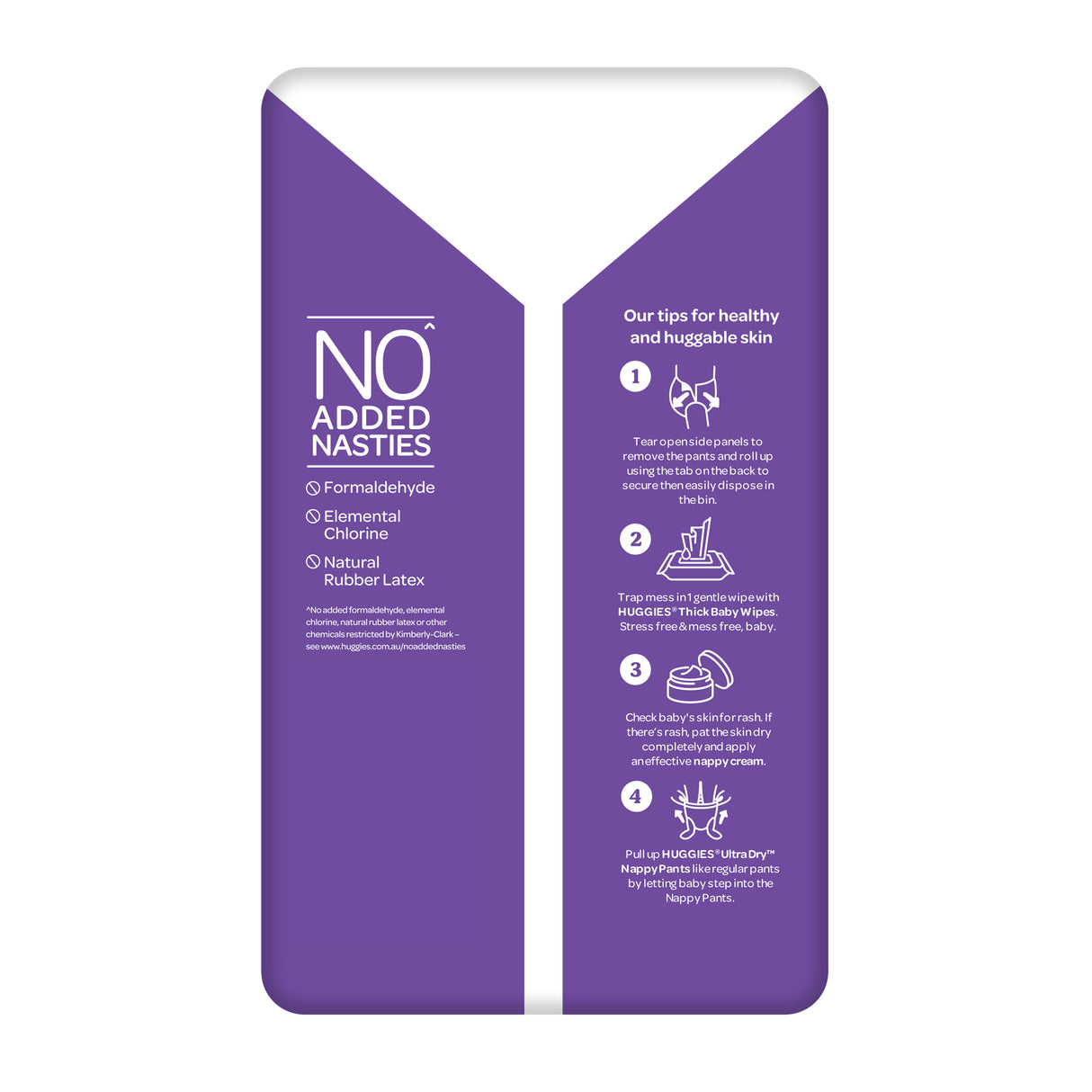 Huggies Ultra Dry Nappy Pants Boy Size 6 (15kg & over) 28 Pack
