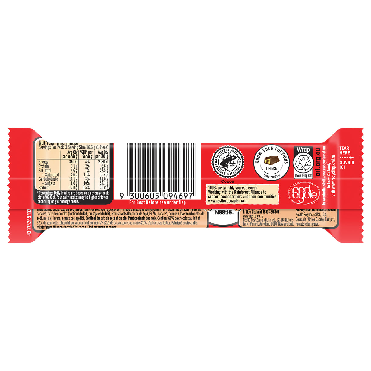 NESTLE Kit Kat Chunky Milk Chocolate Bar 50g