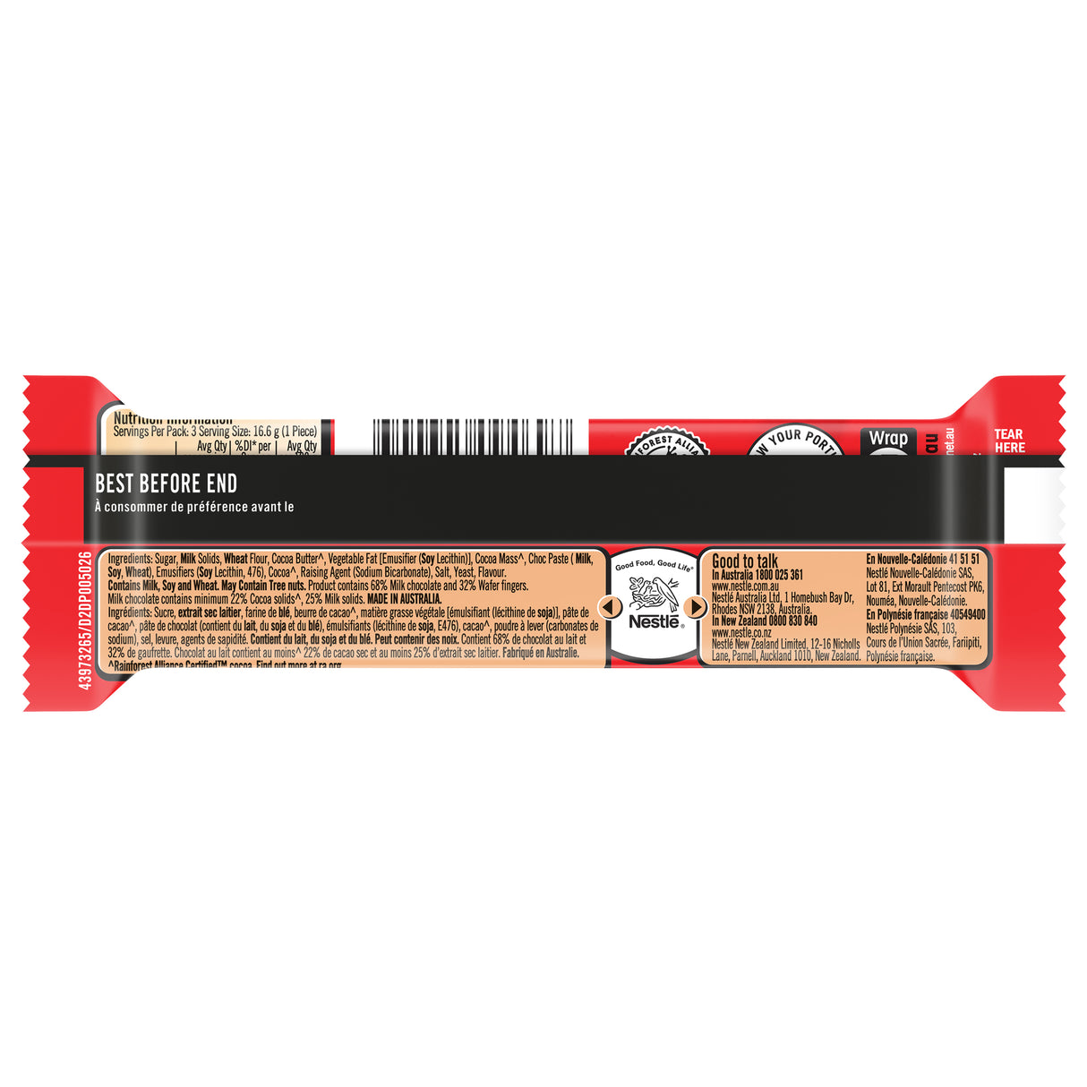 NESTLE Kit Kat Chunky Milk Chocolate Bar 50g