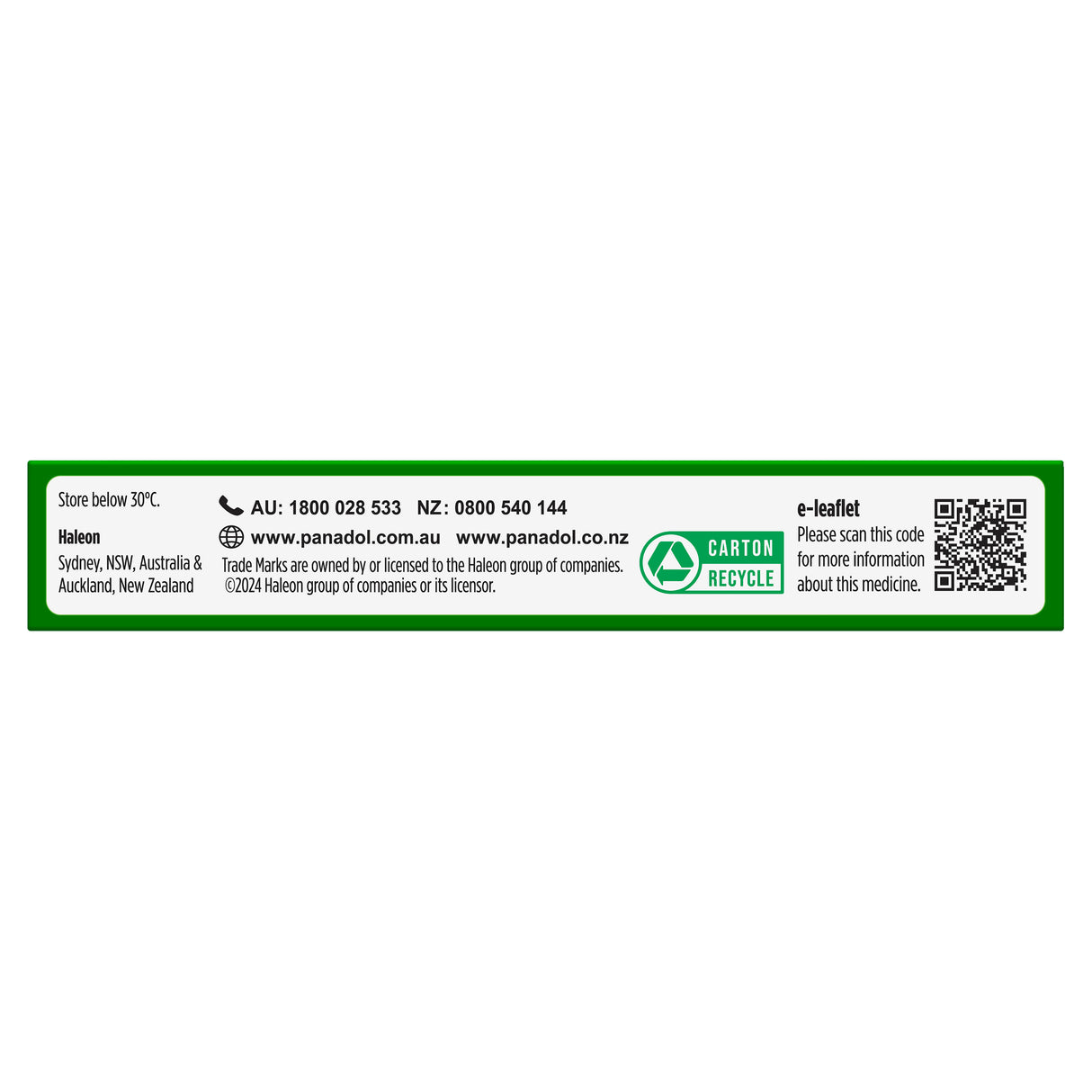 PANADOL Extra Caplets 16s