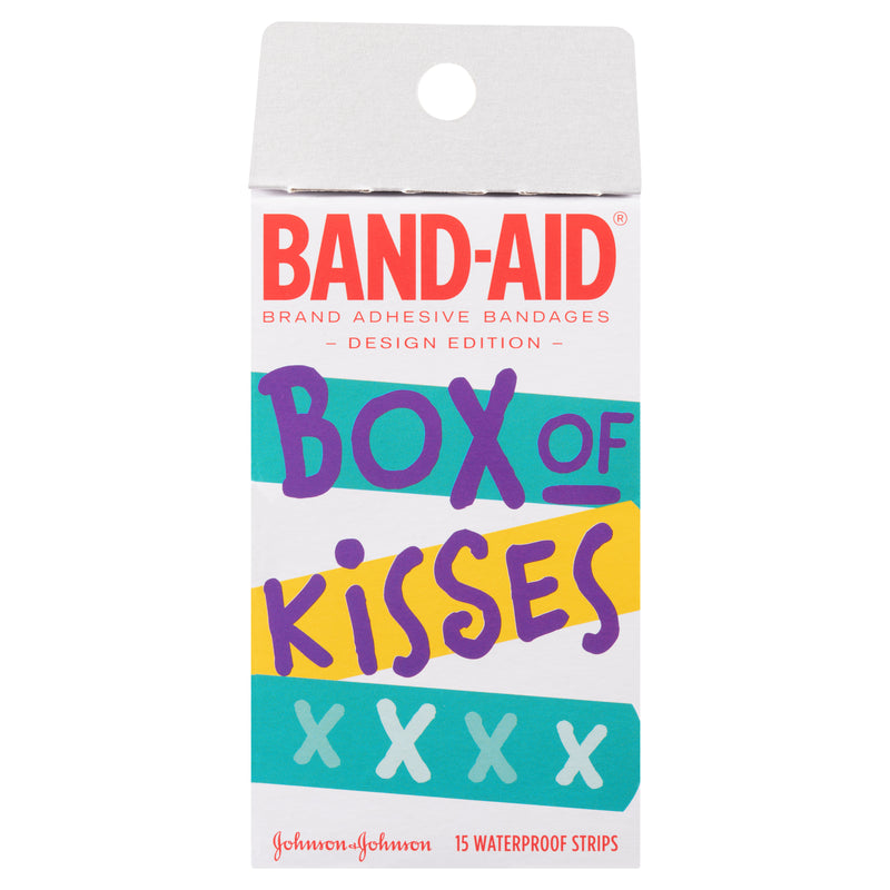 Band-Aid Box of Hugs Waterproof Strips 15 Pack