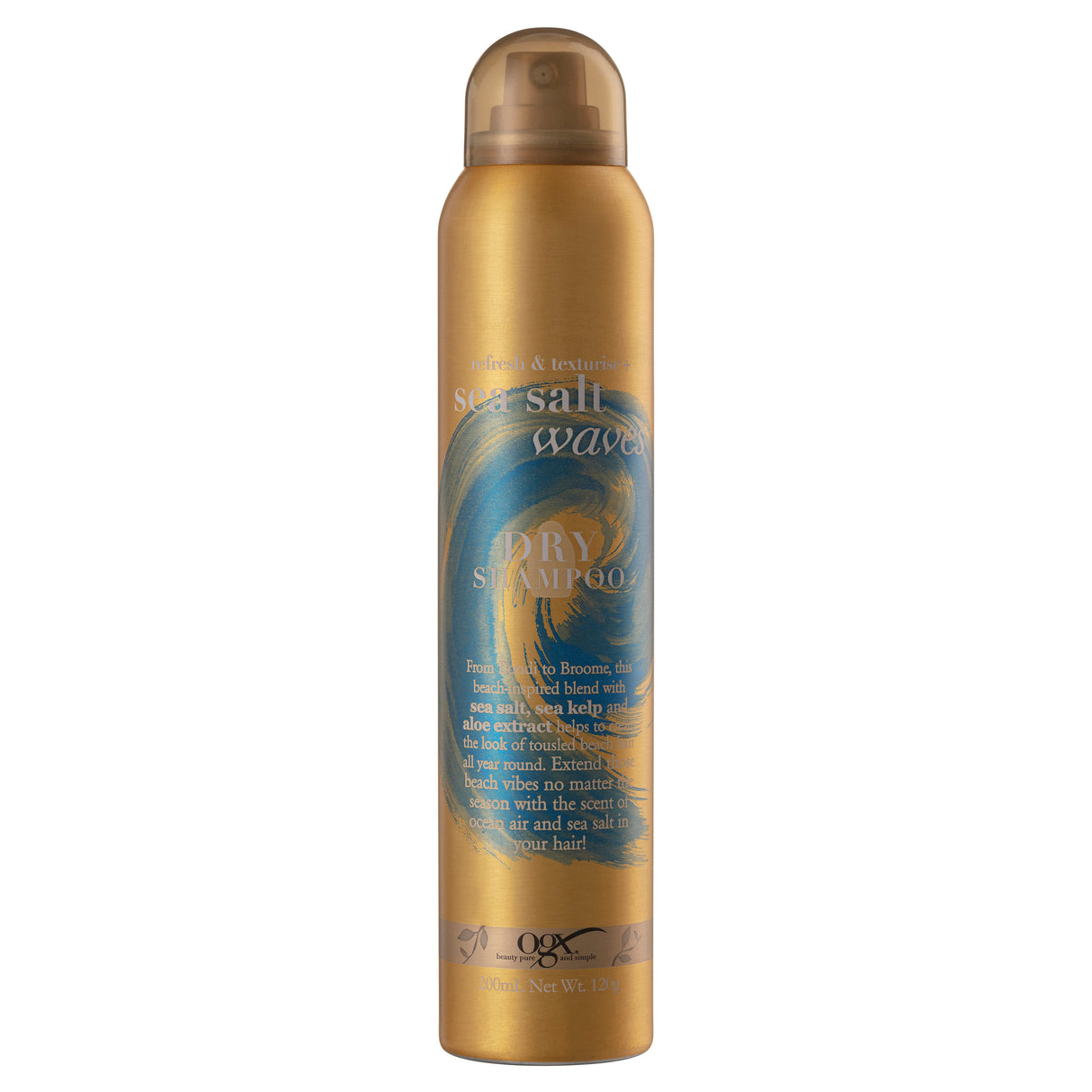 OGX Refresh & Texturise + Sea Salt Waves Dry Shampoo 200mL