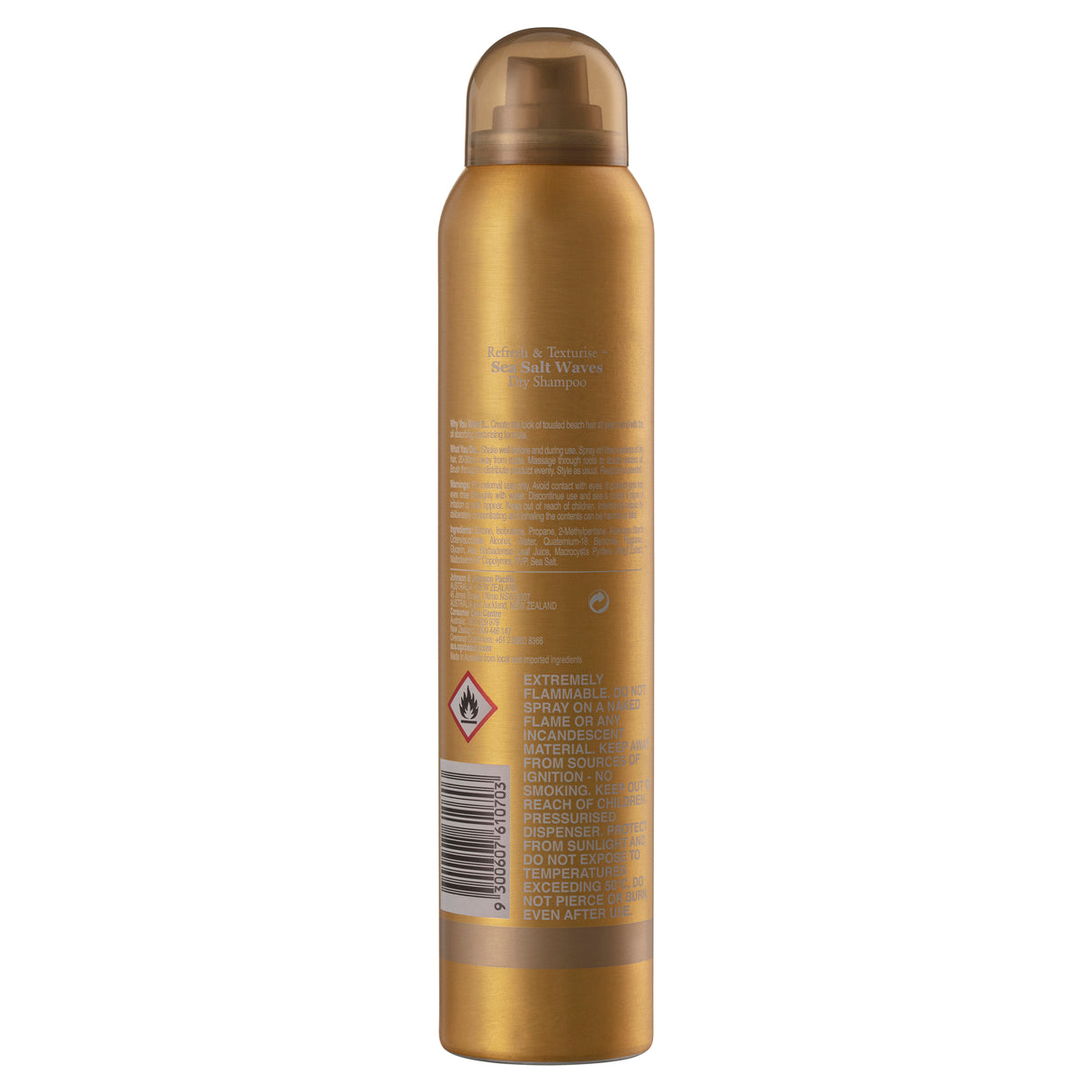 OGX Refresh & Texturise + Sea Salt Waves Dry Shampoo 200mL