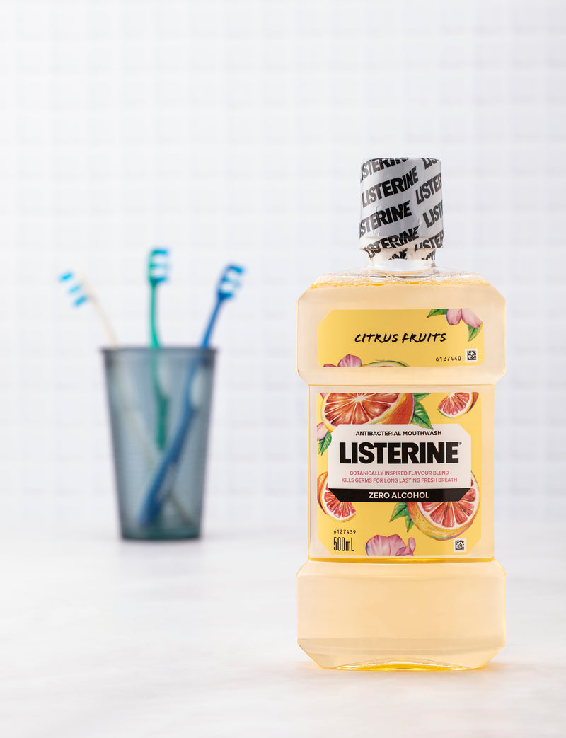 Listerine Mouthwash Citrus Fruits 500ml
