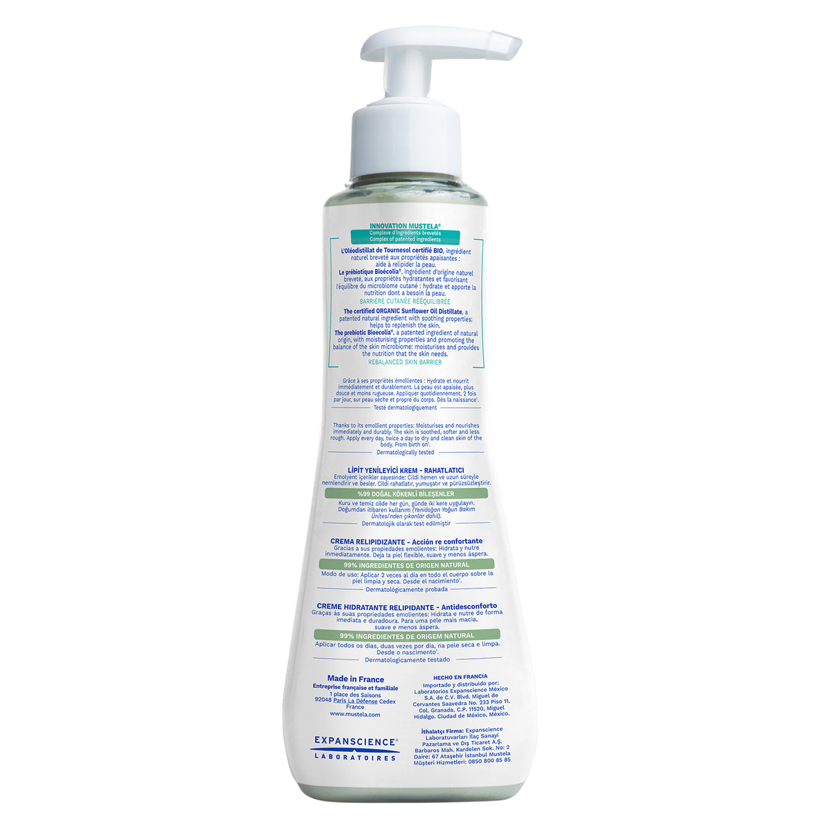 MUSTELA Stelatopia+Lpd Replenishing Cream 300ml