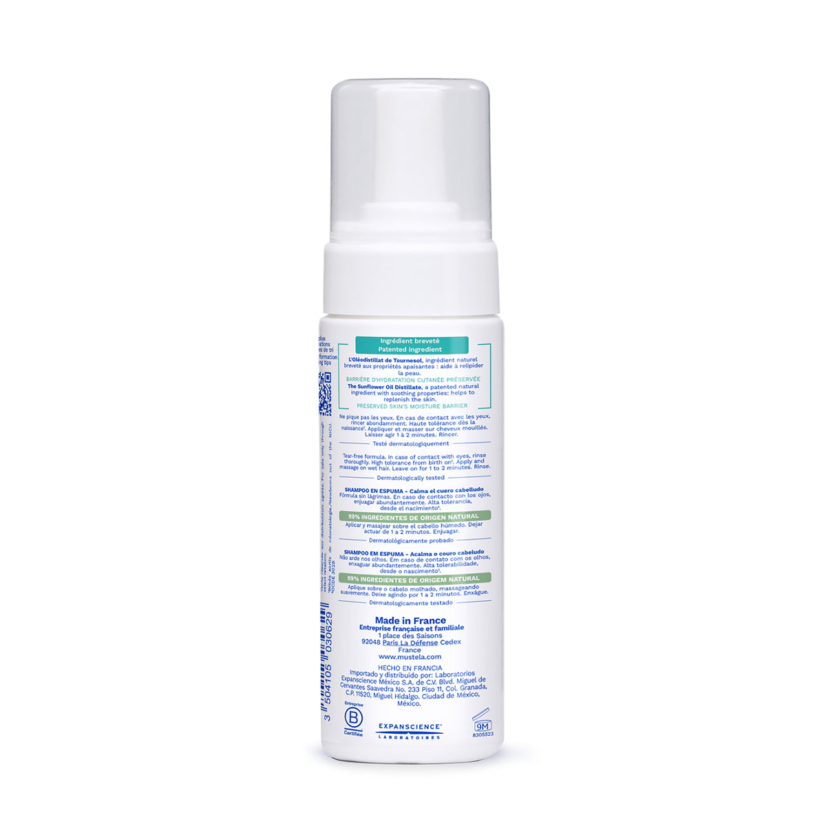 MUSTELA Foam Shampoo 150ml