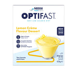 Optifast Very Low Calorie Diet Dessert Lemon 8 x 53 g