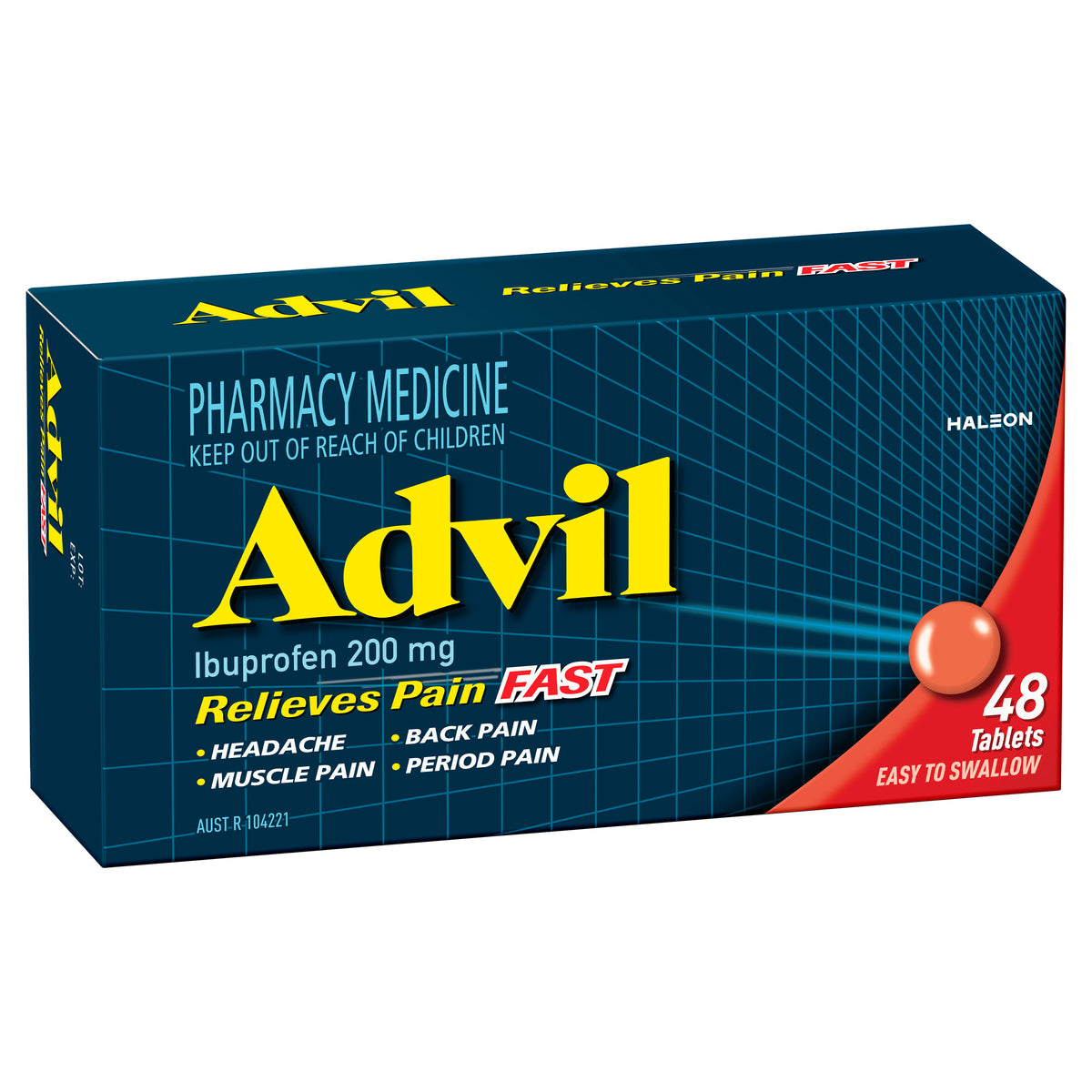 Advil Tablets 200mg Ibuprofen 48 Pack