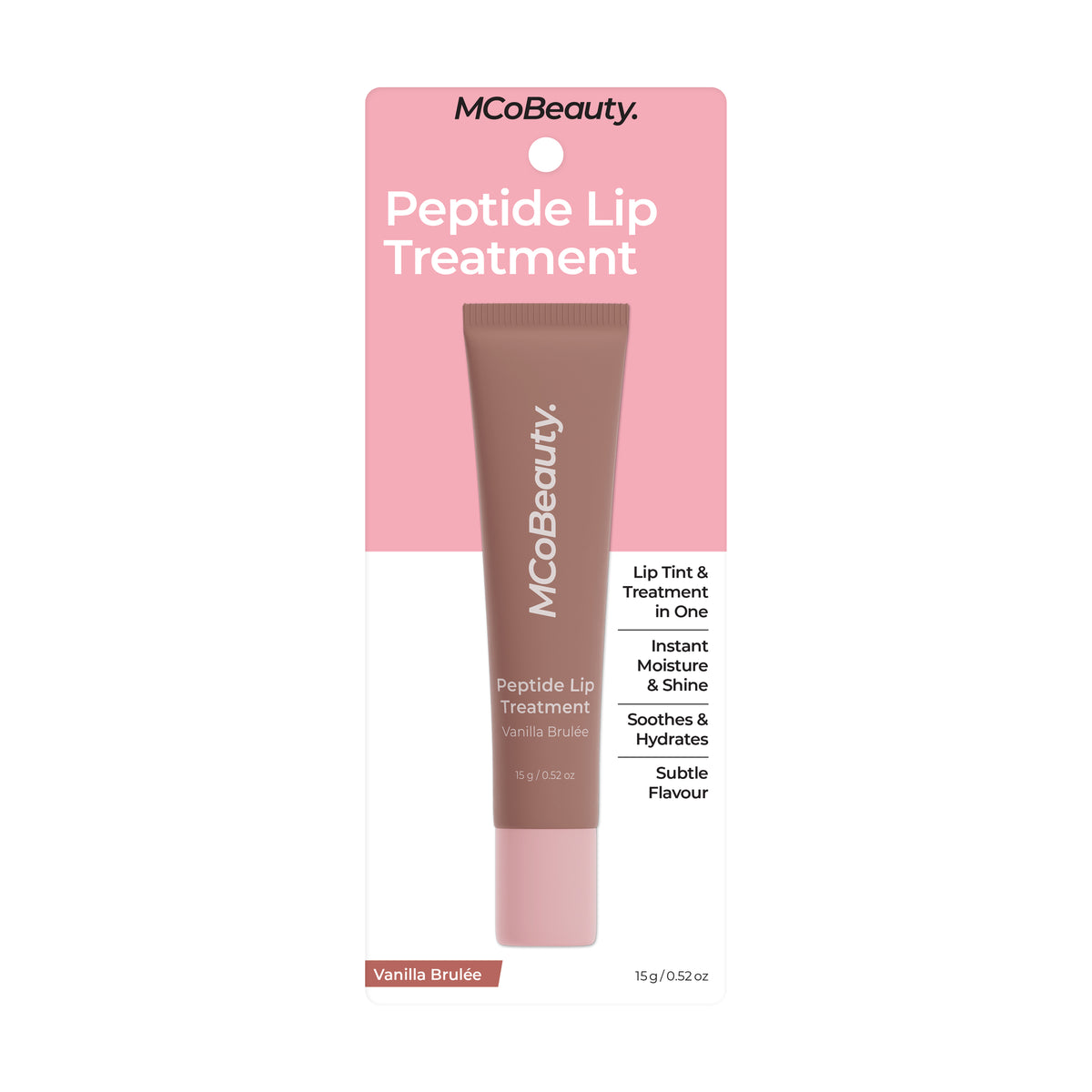 MCoBeauty Peptide Lip Treatment Vanilla Brulee