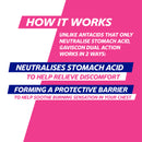 Gaviscon Dual Action Antacid Tablets Peppermint 48 Pack