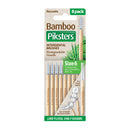 Piksters Bamboo Toothpicks Size 6 Green 8 Pack