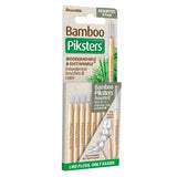Piksters Bamboo Interdental Brushes Assorted Sizes 8pk