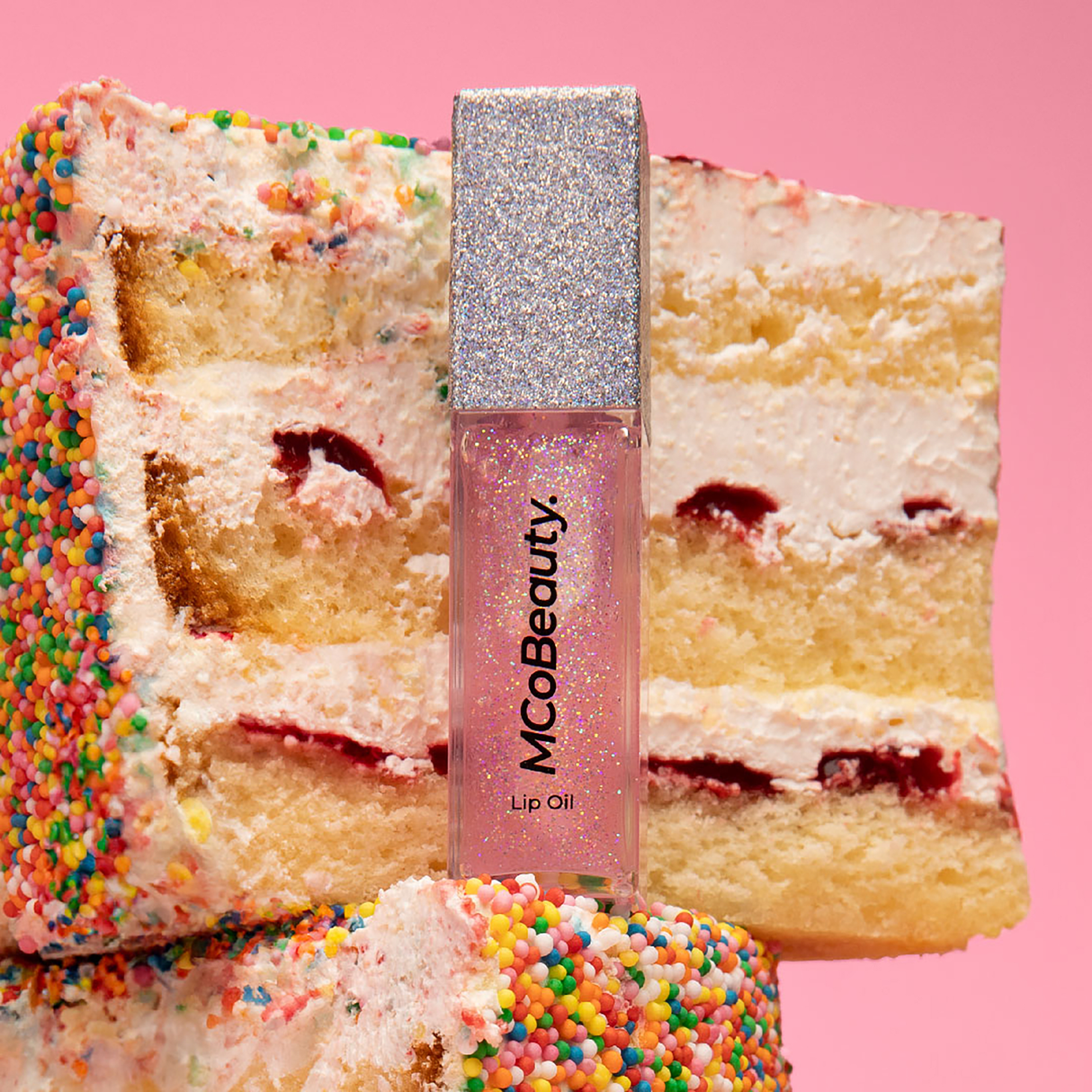 MCoBeauty Lip Oil Hydrating Treatment - Birthday Cake