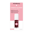 MCoBeauty Cheek & Lips Stain 2In1 Liquid Tint Rosy Red