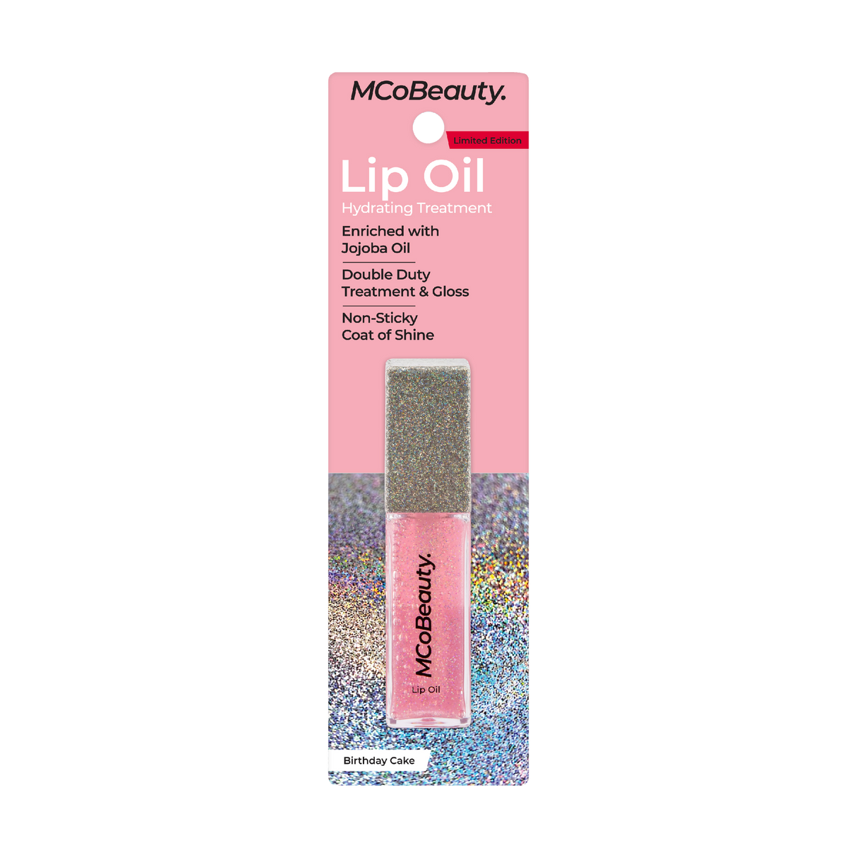 MCoBeauty Lip Oil Hydrating Treatment - Birthday Cake