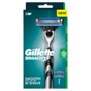 GILLETTE Mach3+ Razor 1Up+ 2 Cartridges