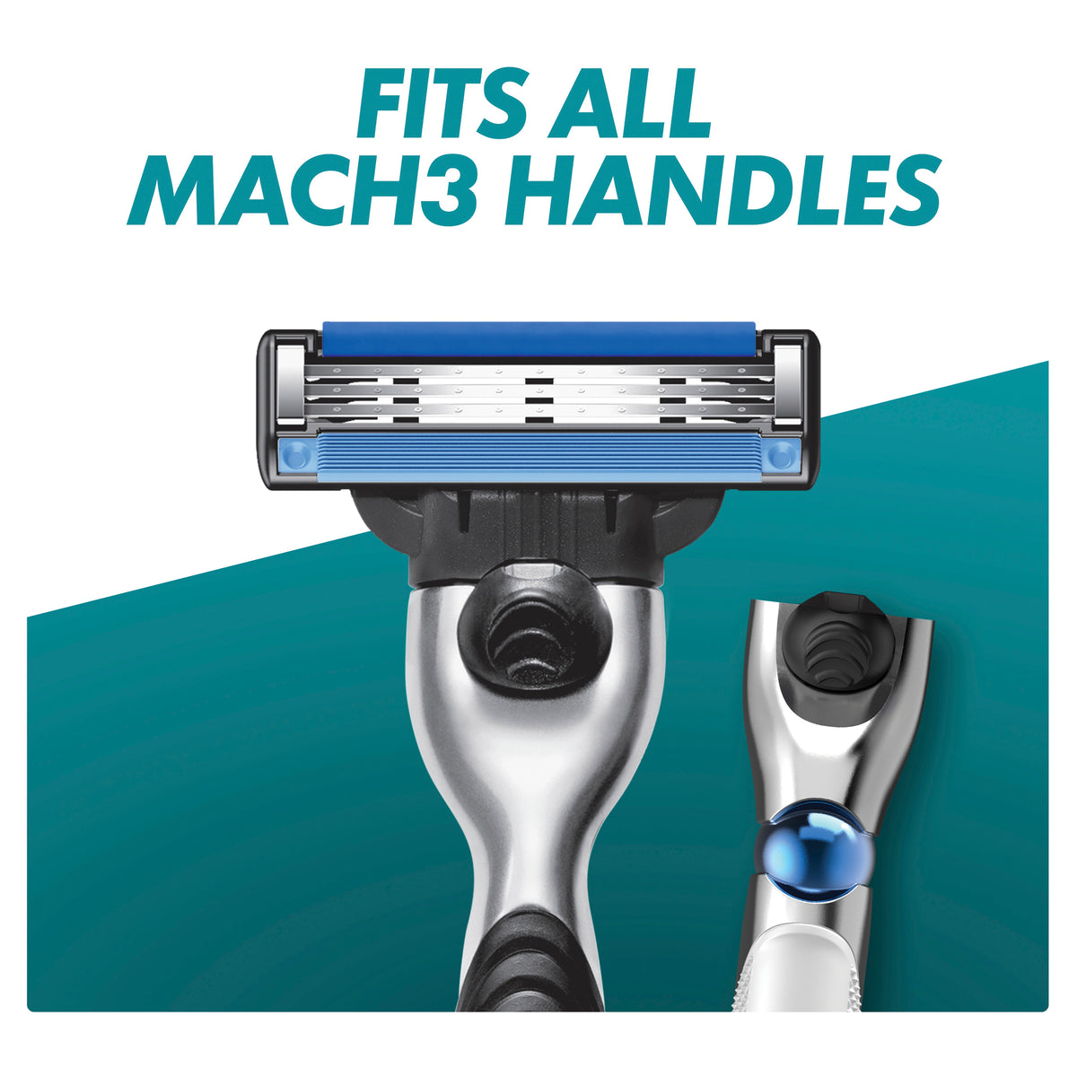 GILLETTE Mach3+ Razor 1Up+ 2 Cartridges
