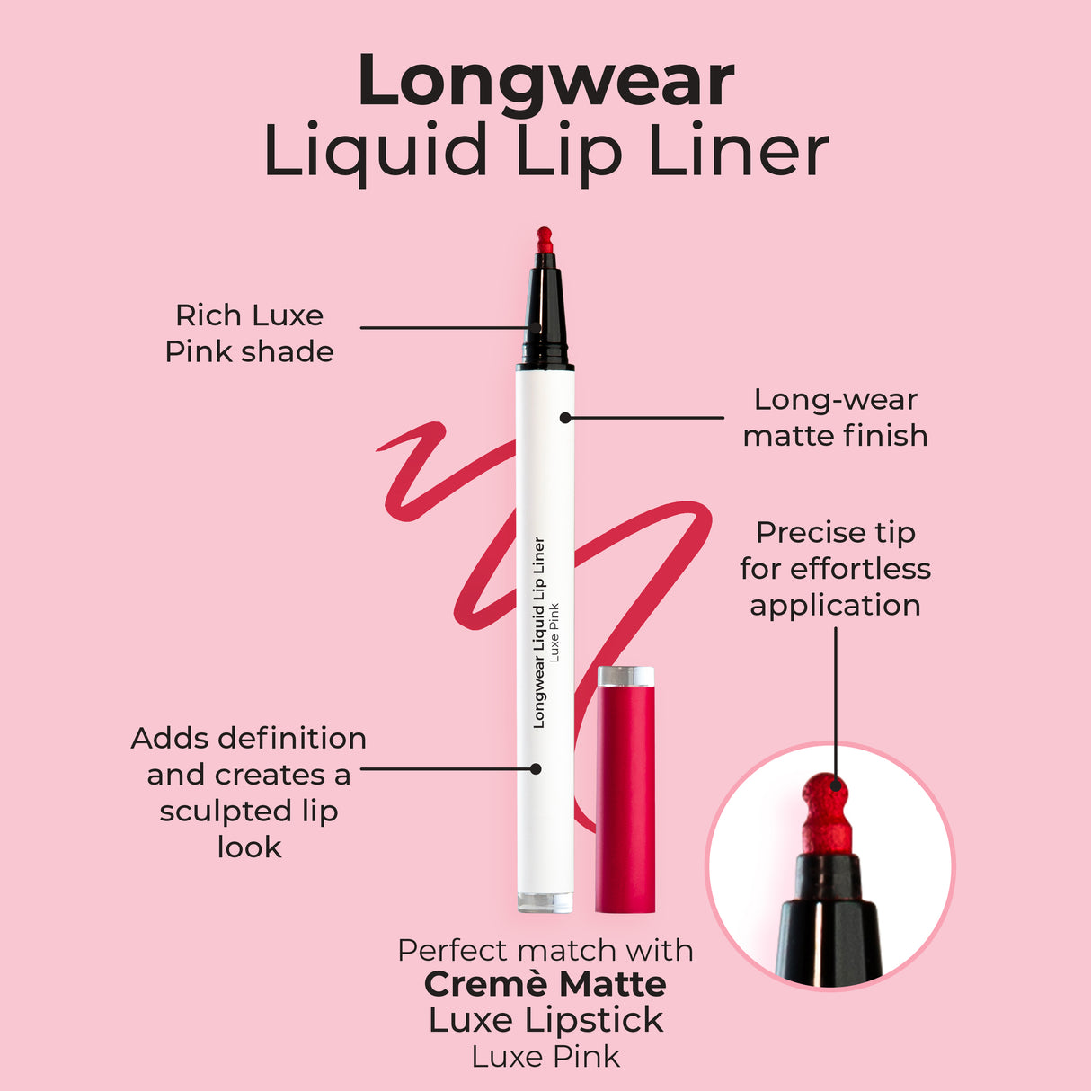 MCo MCW673 LW Liquid L/L Luxe Pink