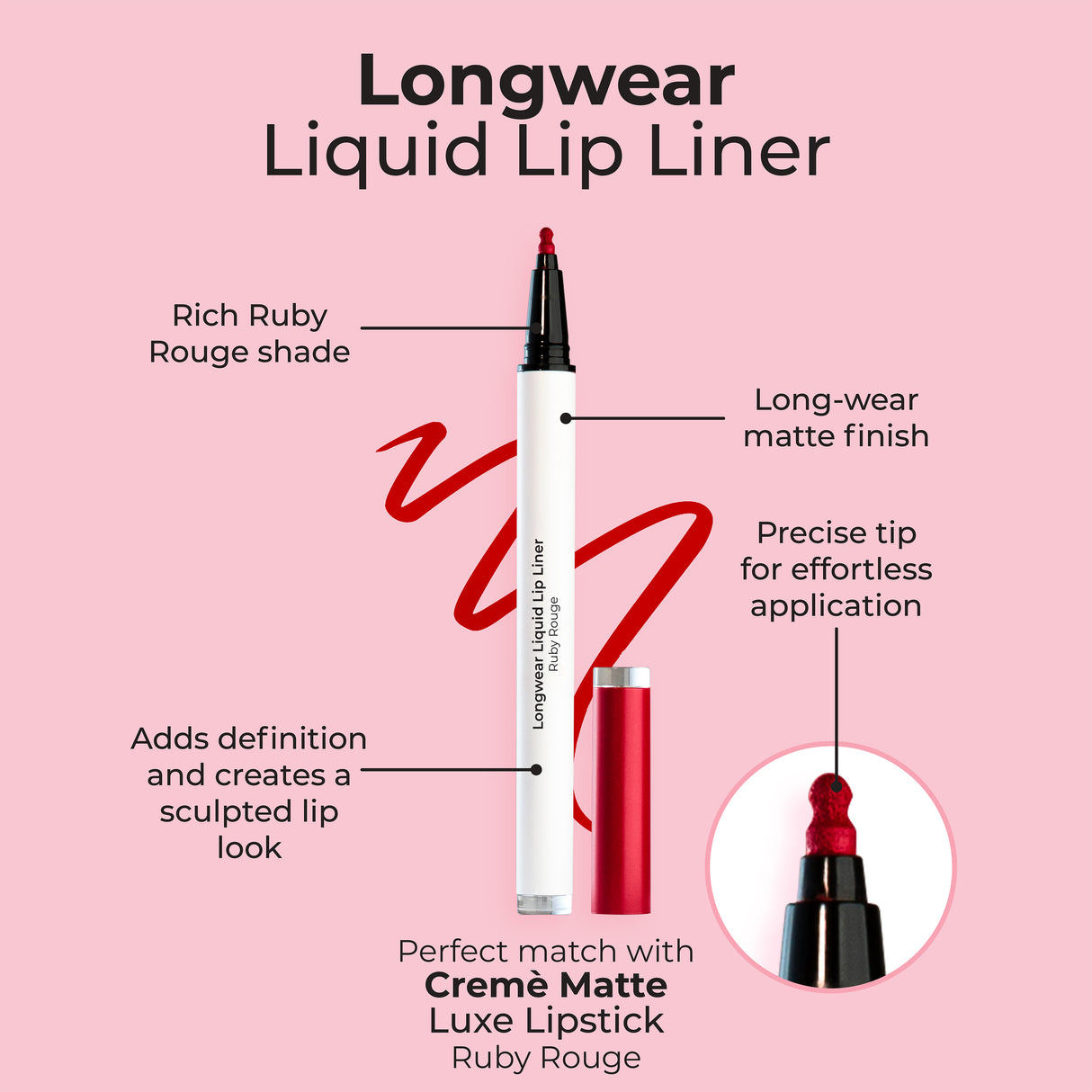 MCo MCW674 LW Liquid L/L Ruby Woo