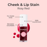 MCo MCW658 Chk&Lip Stain Rosy Red