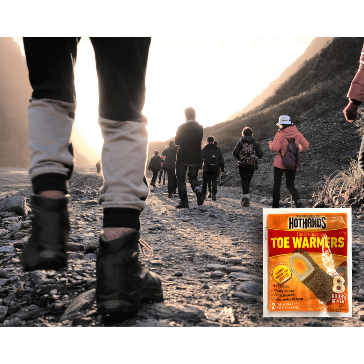 HOT HANDS Toasti Toe Warmers 5 Pairs