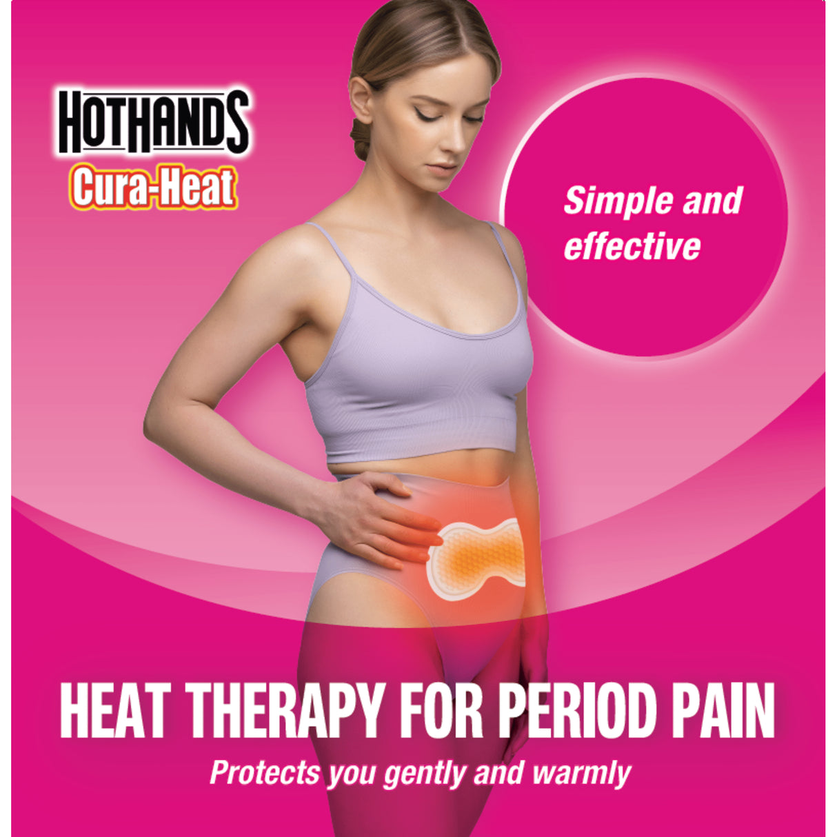 HOT HANDS Cura Heat Menst. Cramp 1pc