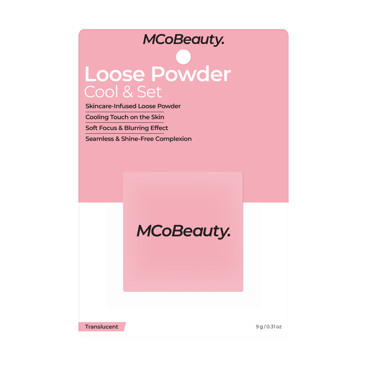 MCoBeauty Loose Powder Cool & Set Translucent