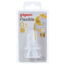 Pigeon Flexible Peristaltic Slim Neck Teat Size S 2 Pack