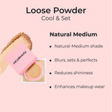 MCoBeauty Loose Powder Cool & Set Natural Medium
