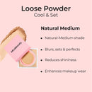 MCoBeauty Loose Powder Cool & Set Natural Medium