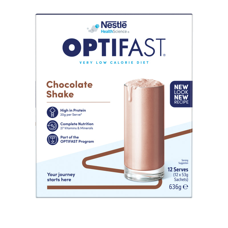 Optifast VLCD Shake Chocolate 12x53g