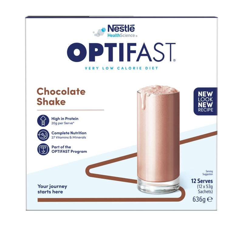 Optifast VLCD Shake Chocolate 12x53g