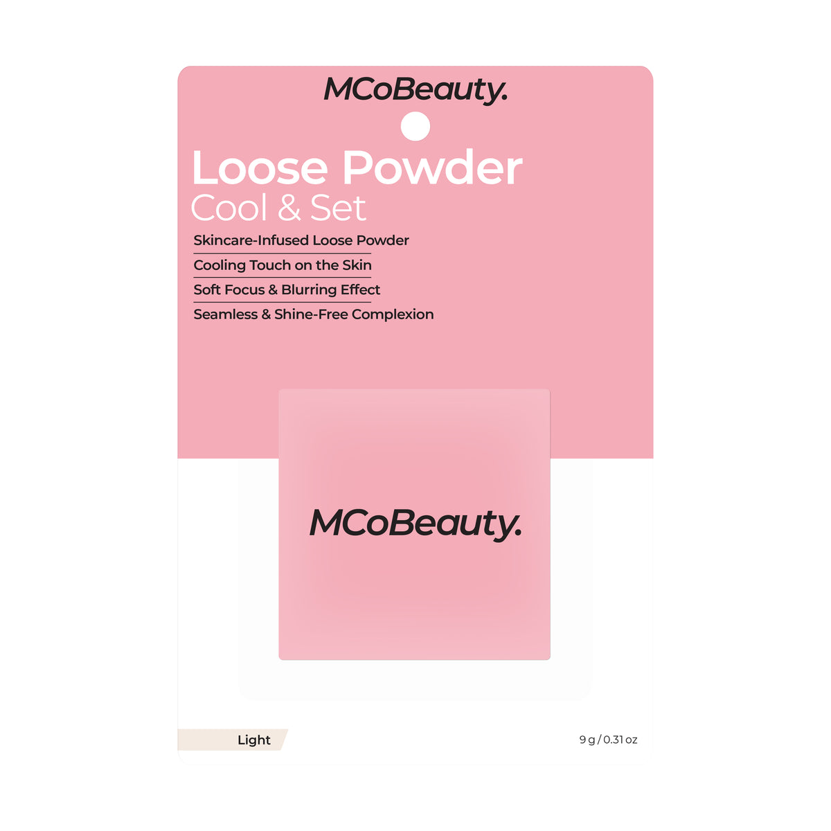 MCoBeauty Loose Powder Cool & Set Light